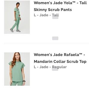 Women's Jade Scrub Set (LT pants)